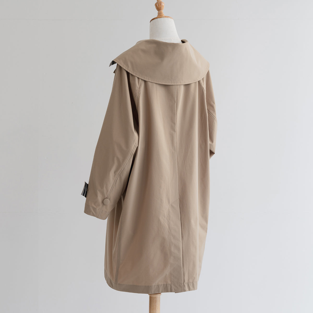 multi coat - olive beige