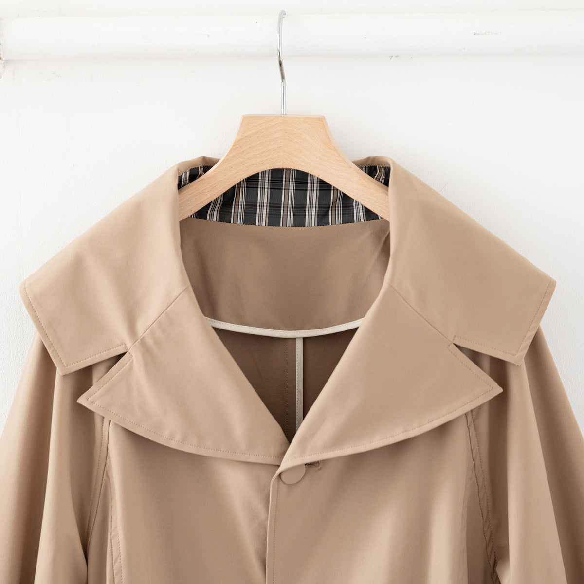 multi coat - olive beige