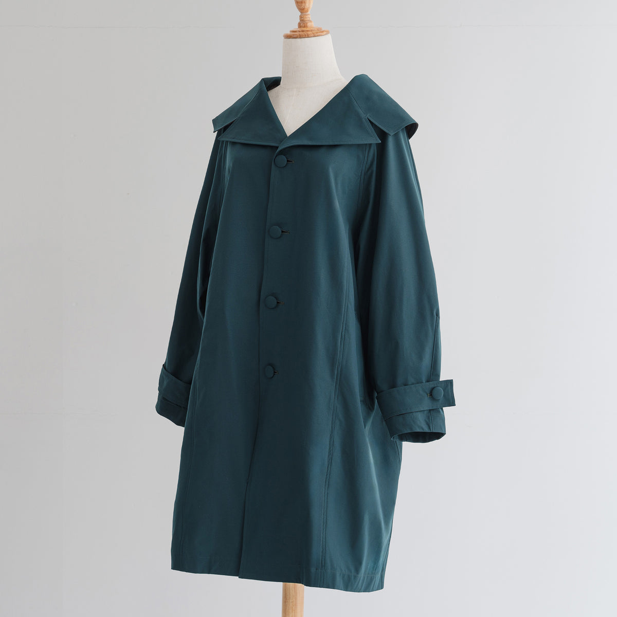 multi coat - dark green