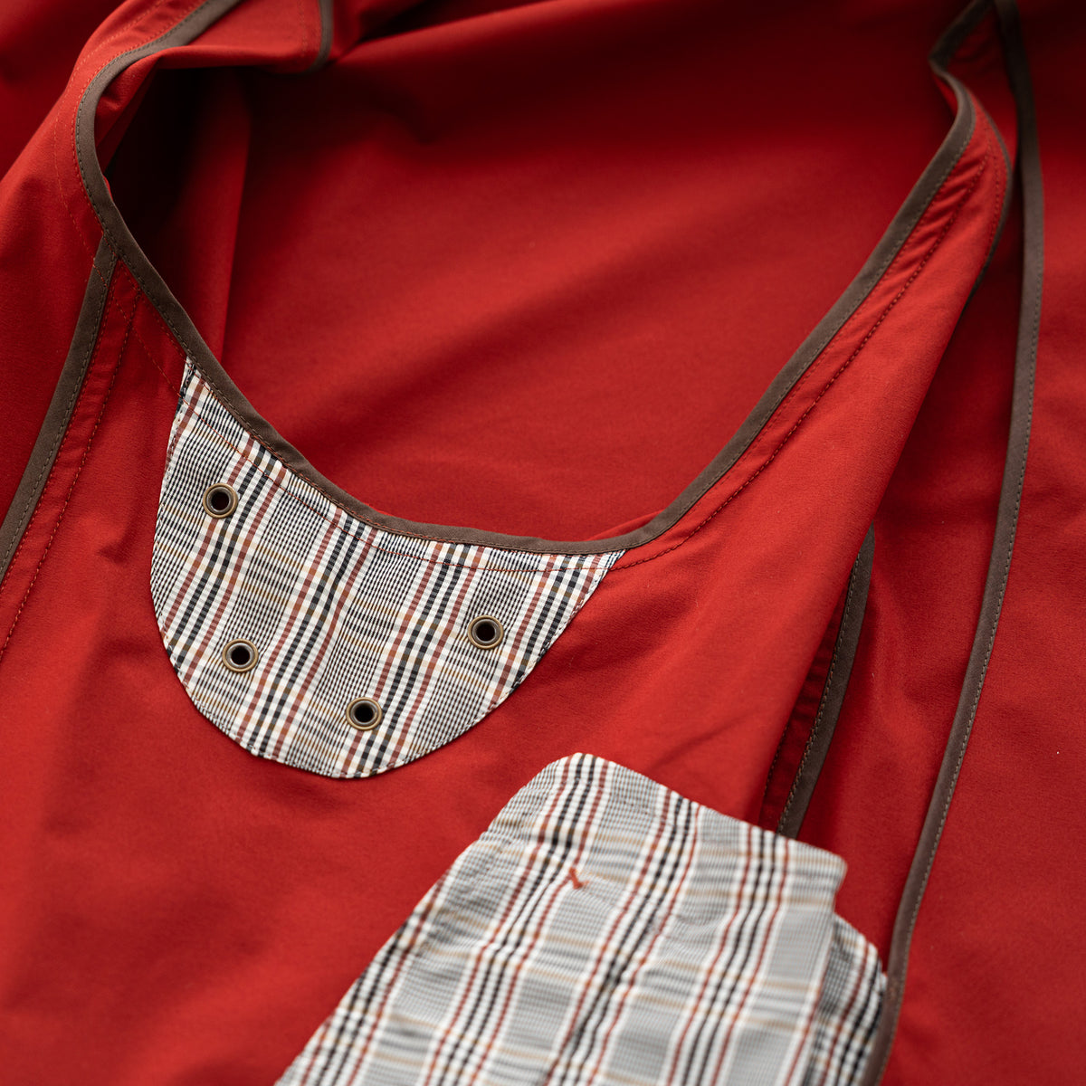 multi coat - dark red