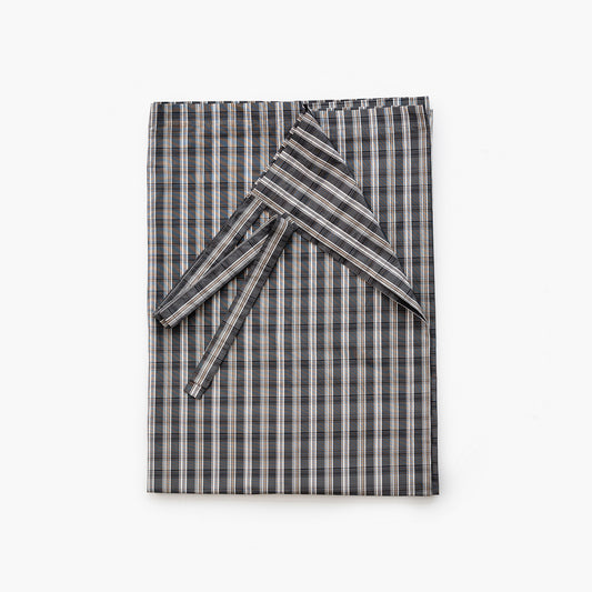 裾除け beige check